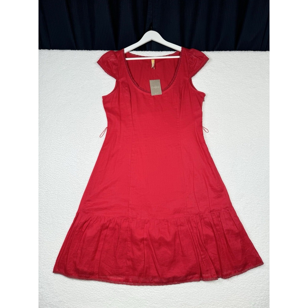 New -$148 Anthropologie Dress Red - Women's size 14 - READ
